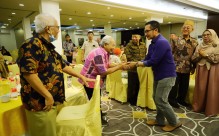 Halalbihalal IDI, Bupati Hartopo Ramah Tamah dengan Dokter Senior